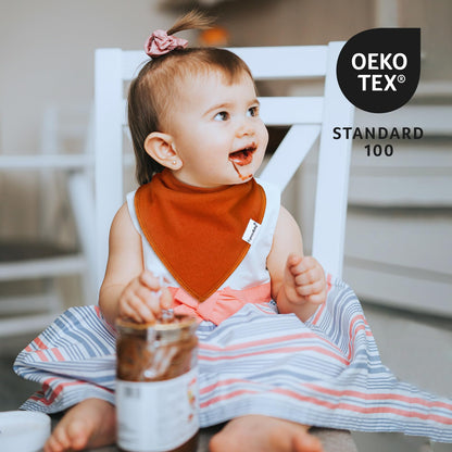 Baby Bandana Drool Bibs for Boys Girls,Super Absorbent Triangle Baby Bibs for Drooling and Teething,100% Cotton Soft for Infant,Newborn 12Pack