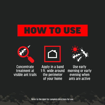 Amdro Ant Killer for Outdoor Home Perimeter, 12oz