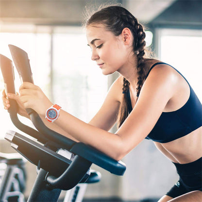 Beeasy Digital Watch Waterproof with Stopwatch Alarm Countdown Dual Time, Ultra-Thin Super Wide-Angle Display Digital Wrist Watches for Men Women