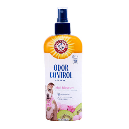 Arm & Hammer for Pets Super Deodorizing Spray for Dogs | Best Odor Eliminating Spray for All Dogs & Puppies | Fresh Kiwi Blossom Scent That Smells Great, 8 Ounces