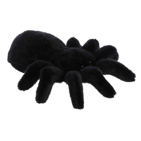 Aurora® Adorable Mini Flopsie™ Tod Tarantula™ Stuffed Animal - Playful Ease - Timeless Companions - Black 8 Inches