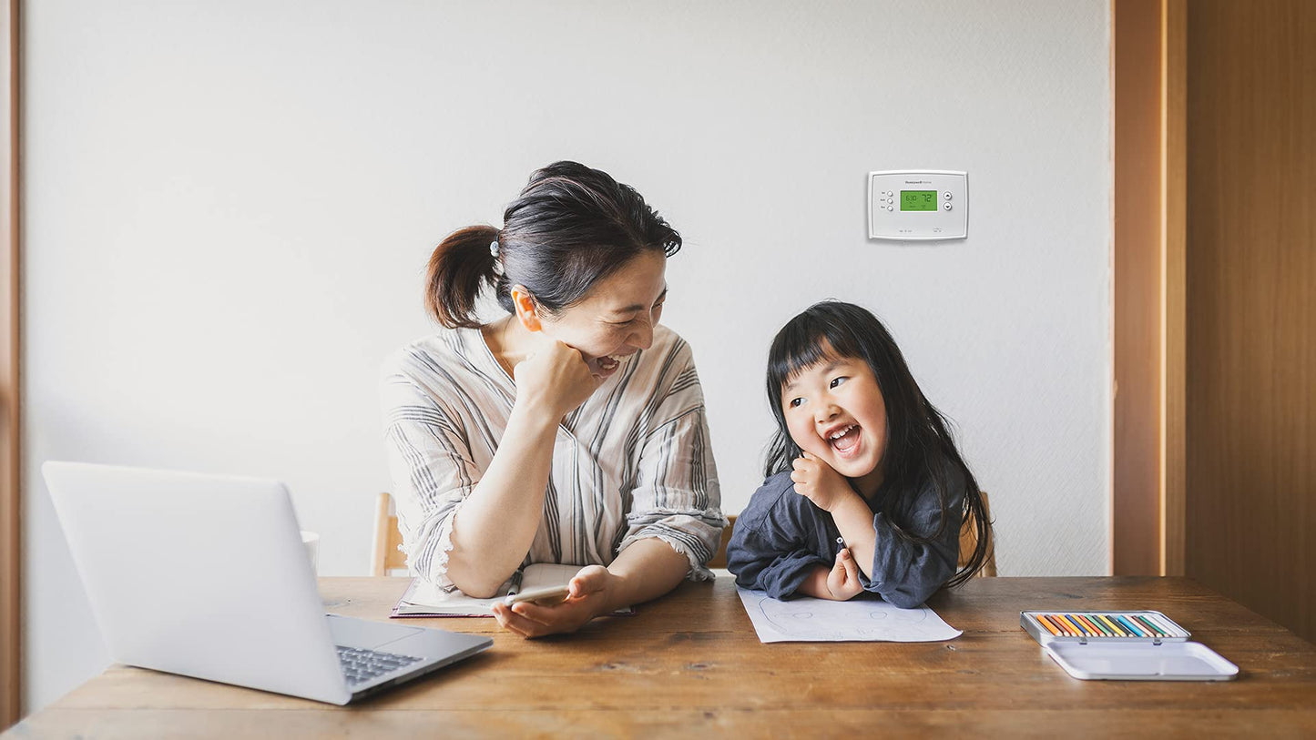 Honeywell Home RTH2300B1038 5-2 Day Programmable Thermostat, White