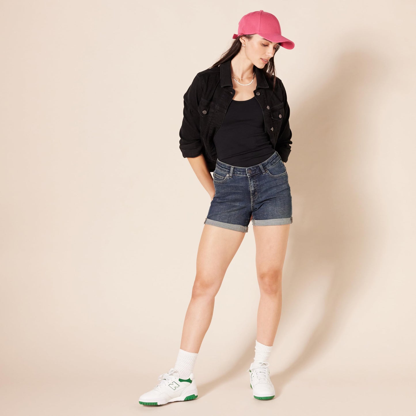 Amazon Essentials Women's Slim-Fit Tank Top, Pack of 2, Black/Olive, X-Large