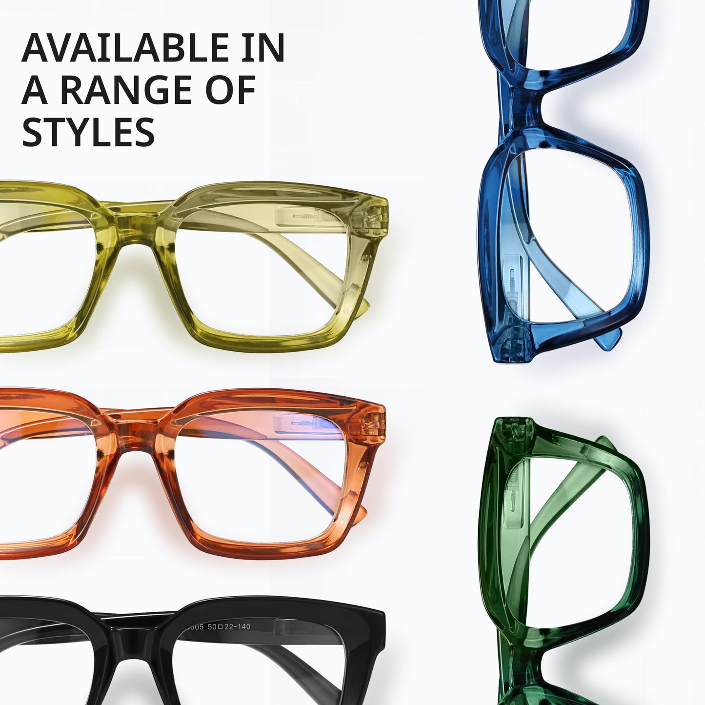 IBOANN Oversized Blue Light Glasses for Woman, Funky Fashion Glasses With Preppy Look, Eye Strain Computer Glasses