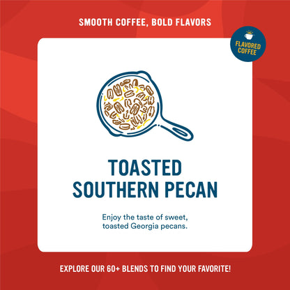 Cameron's Coffee Single Serve Pods, Flavored, Toasted Southern Pecan, 12 Count (Pack of 6)