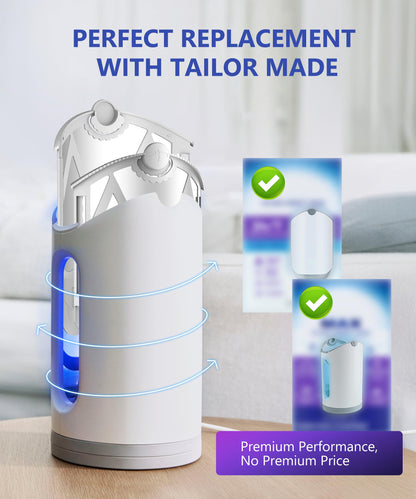 Accecraft 10 Pack Refill Cartridges, 2025 Upgraded High-Stick Refills, Compatible with Indoor Light M364 & Max, Easy to Replace