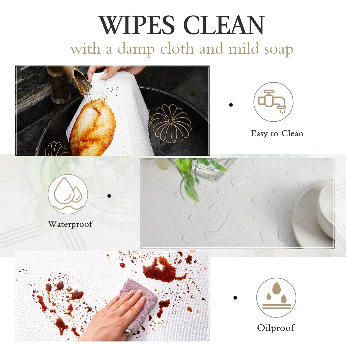 Beautysaid Shelf and Drawer Liner for Kitchen Cabinet, Non Adhesive Non Slip Shelf Paper Waterproof Washable Thickened for Dresser Pantry Shelve Bathroom Protector Liner(White,12 in x 10 FT)