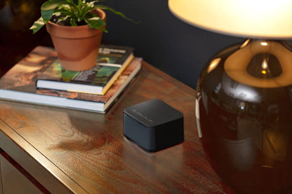 Big Red Rooster Sound Machine - 6 Sleep Sounds - Portable White Noise Machine for Office Privacy & Adult Sleeping - Compact Travel or Home - Dual Power Options - Black