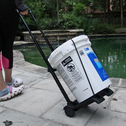 Acroma Folding Luggage Cart with 2 Elastic Ropes, 77 lbs Portable Hand Truck, 2-Wheeled Utility Dolly Cart Ideal for Travel, Moving, Shopping, Office Use and More