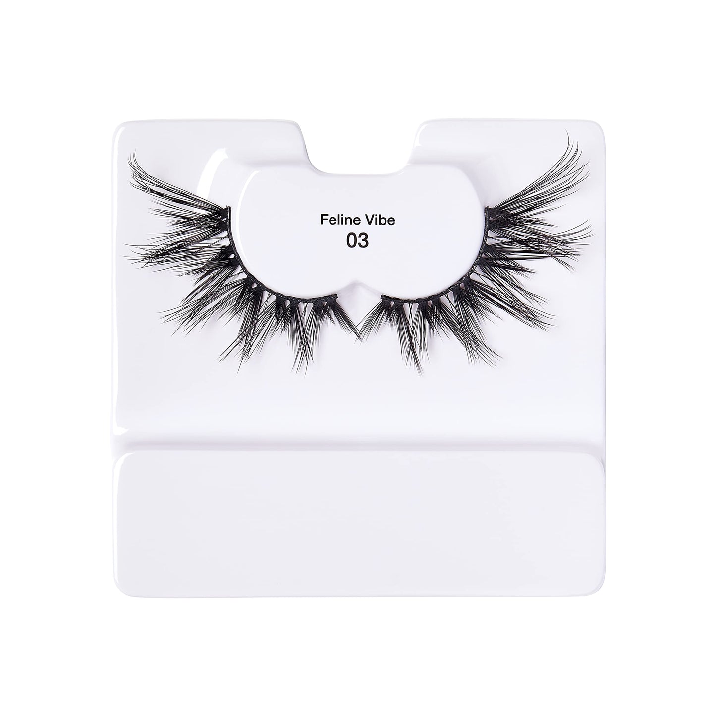 i-ENVY 2 Pairs False Eyelashes Feline Vibe Cat and Fox Eye Lifting Look, Dramatic Lashes (03)