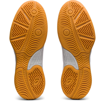 ASICS Women's Gel-RENMA Indoor Shoe, 8.5, White/Pure Silver