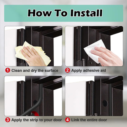 Bantie 20FT Weather Stripping Door Seal - Self Adhesive Weather Insulation Strip Weatherstripping Silicone D Shaped Seal Strip Door Frame Gap Filler/Window Soundproofing