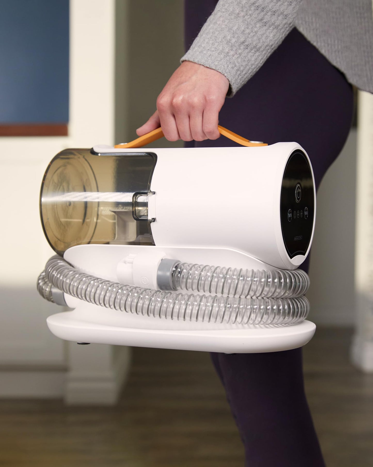 AIRROBO Dog Grooming Vacuum, Dog Grooming Kit,12000Pa Strong Pet Vacuum, 2L Large Capacity Vacuum for Shedding Grooming Hair, Quiet,PG100