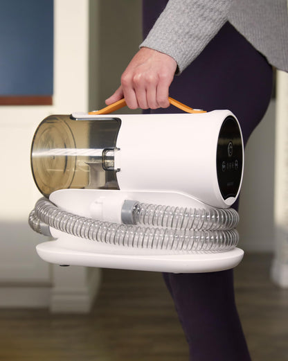 AIRROBO Dog Grooming Vacuum, Dog Grooming Kit,12000Pa Strong Pet Vacuum, 2L Large Capacity Vacuum for Shedding Grooming Hair, Quiet,PG100