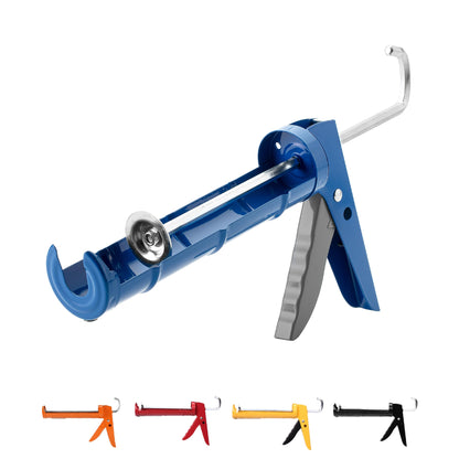 Bates- Caulking Gun, 10:1 Thrust Ratio, Blue, Caulking Tool Gun, Caulk Gun No Drip, Hand Caulking Guns, Silicone Gun, Caulking Gun Tool, No Drip Caulk Gun, Caulk Guns, Caulking Gun Dripless
