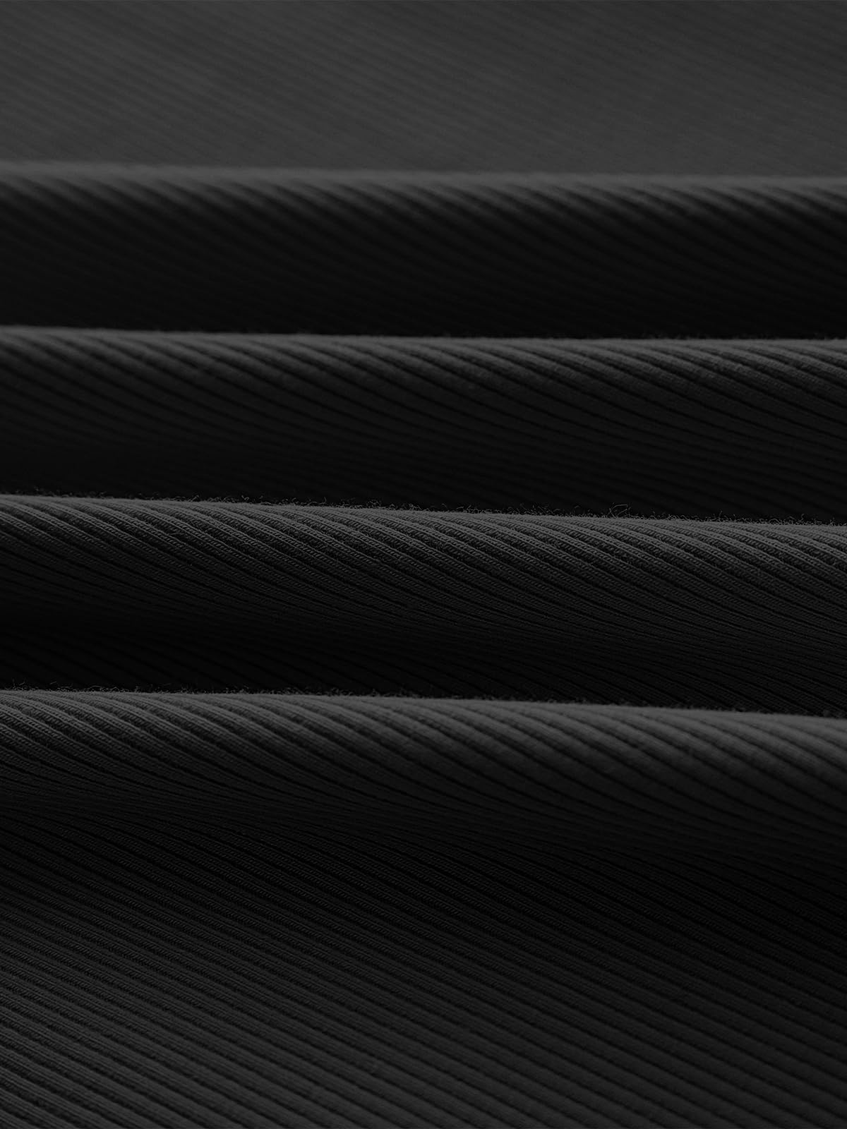 ANRABESS Womens Sleeveless High Neck Tank Tops Fashion Summer Casual Basic Slim Fit Ribbed Racerback Top Shirt Clothes Black-M