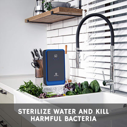 Airthereal AH1000 Portable Ozone Machine for Water and Air - 1000 mg/h, Multipurpose Liquid Ozonator with Negative Ion and Timer