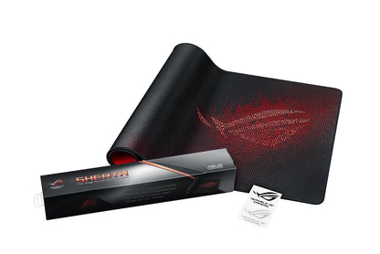 ASUS ROG Sheath Extended Gaming Mouse Pad - Ultra-Smooth Surface for Pixel-Precise Mouse Control | Durable Anti-Fray Stitching | Non-Slip Rubber Base | Light & Portable