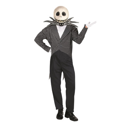 Jack Skellington Adult Halloween Costume, XL