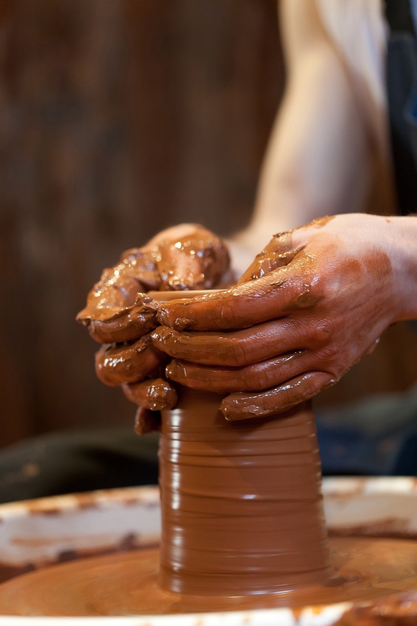 Bat System for Potter’s Wheel, 12” Round Outer Bat with Set of Six 7” Square Inner Bats, Bat Adapter with Removable Inserts for Throwing Pottery, for Potters and Clay Artists (6)