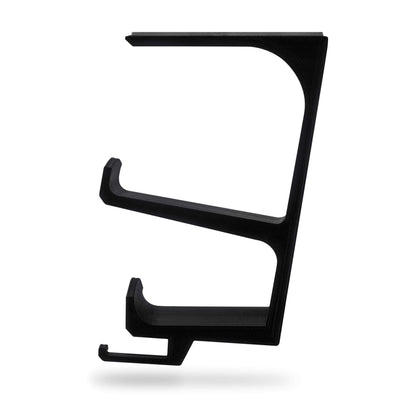 BRAINWAVZ The VULCAN - Under Desk Gamepad Controller & Headphone Hanger Holder Stand - Designed for XBOX ONE, PS4, PS3, PS5, Dualshock, Switch, PC, Steelseries, Steam & More