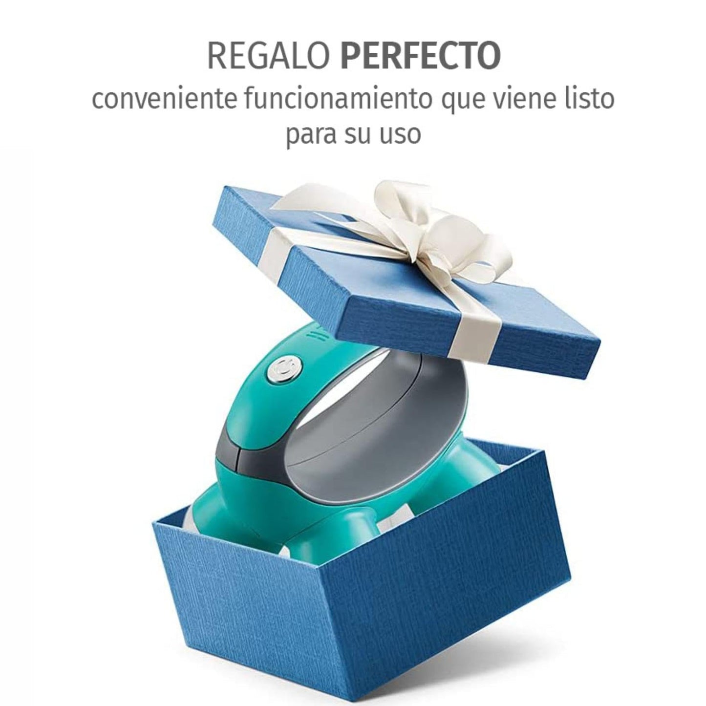 Homedics, Quatro Mini Hand-Held Massager with Hand Grip, Battery Operated Vibration Massage, 4 Massage Nodes, Powered by 2 AAA Batteries (Included), Assorted Colors