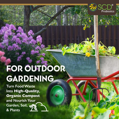 All Seasons Bokashi 5.5 lb Compost Starter - Dry Bokashi Bran for Kitchen Compost Bin, Composts Food, Garden and Pet Waste, Controls Bad Odors by SCD Probiotics