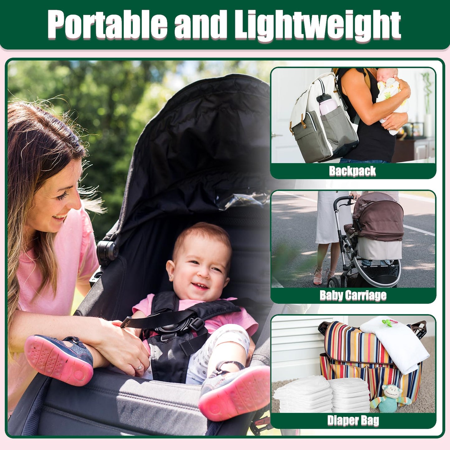 Baby Healthcare and Grooming Kit for Newborn Kids, 24PCS Upgraded Safety Baby Care Kit, Newborn Nursery Health Care Set, Baby Care Product (Grey White)