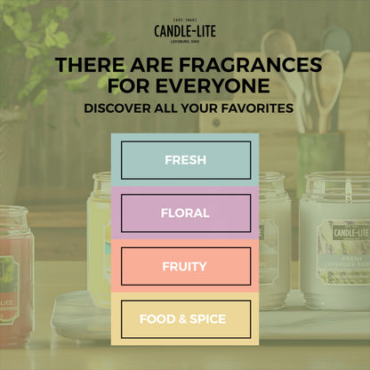 Candle-lite Halloween Scented Candles, Perfect Pumpkin, 18 oz Jar, Proudly Poured in The USA, Aromatherapy Candle, Single-Wick with 110 Hours of Burn Time, Perfect for Creating an Inviting Ambiance