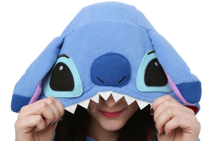 Wishliker Adult Onesie Animal Pajamas Halloween Cosplay Costumes Party Wear Blue XL