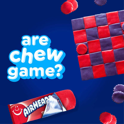 Airheads Mini Bars, Halloween Trick or Treat Candy, Assorted Flavors Variety Pack, Individually Wrapped Bulk Candy for Adults & Kids, Non-Melting, Party, 5 Pound Bag