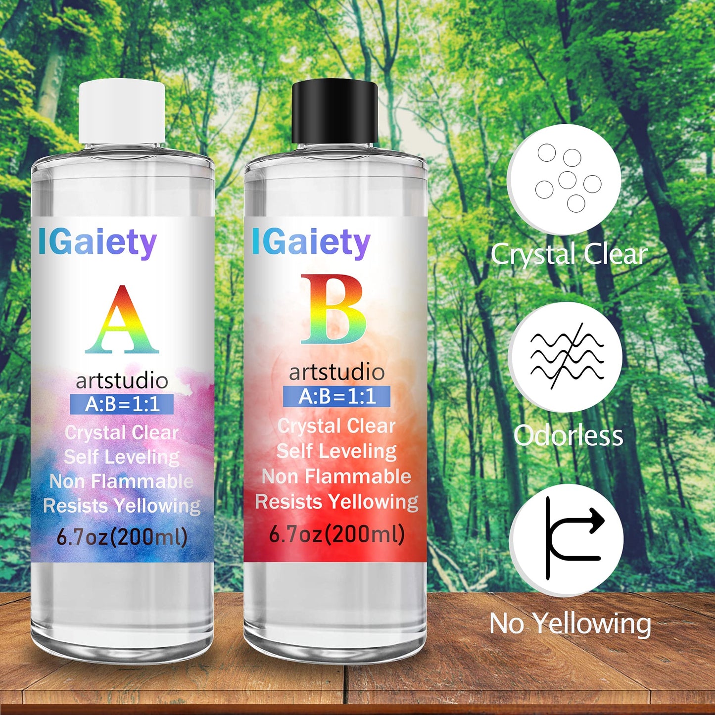 IGaiety Letter Molds Backward Alphabet Mold Starter Kit 206 pcs Silicone Number Molds Epoxy Resin Mold with Accessories for Resin Beginner Jewelry Keychain Craft Making Casting Large Set