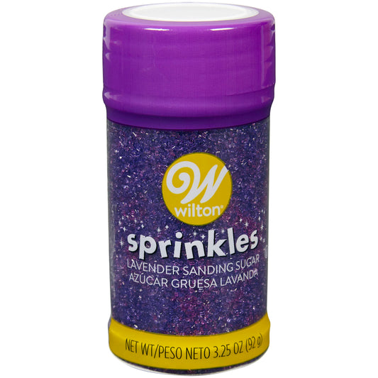 Wilton Sparkling Sugar Decorating Sprinkles, 3.25 oz., Purple