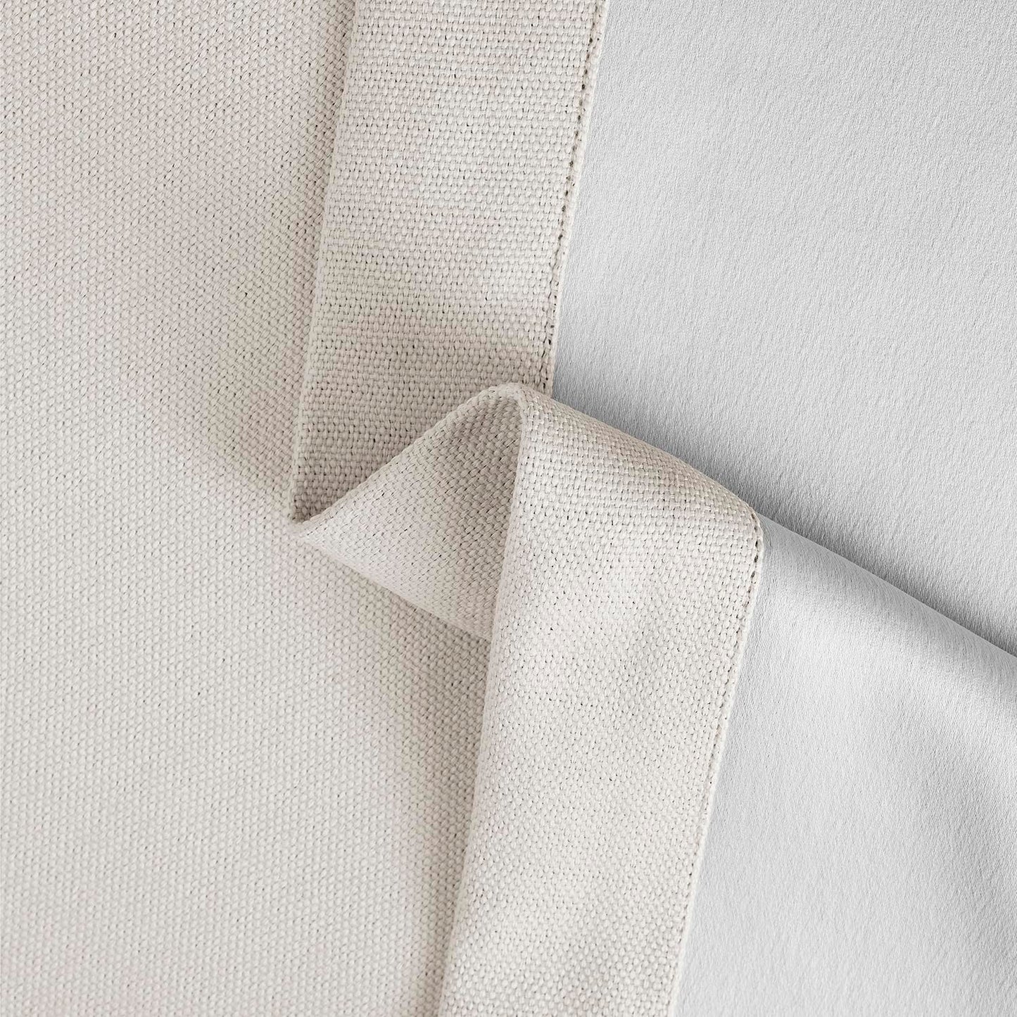 HPD Half Price Drapes - Faux Linen Curtains for Living Room (1 Panel) - 100W X 84L - Extra Wide Textured Room Darkening Curtains for Bedroom 84 Inches Long - Drapes for Home Decor, Birch