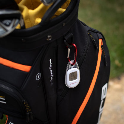 AcuRite Portable Digital Thermometer for Indoor or Outdoor Temperature with Carabiner Clip (00333)