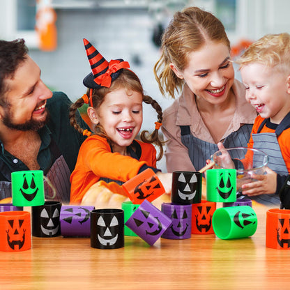 AYOGU Pack of 48 Magic Springs for Halloween Party Favors, Mini Magic Springs Toys for Kids-Perfect for Trick or Treat Party Supplies