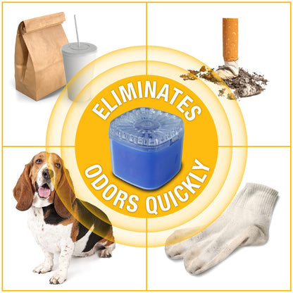 ARM & HAMMER AH8300NEC 4.5oz Gel Air Freshener, New Car, 1 Pack