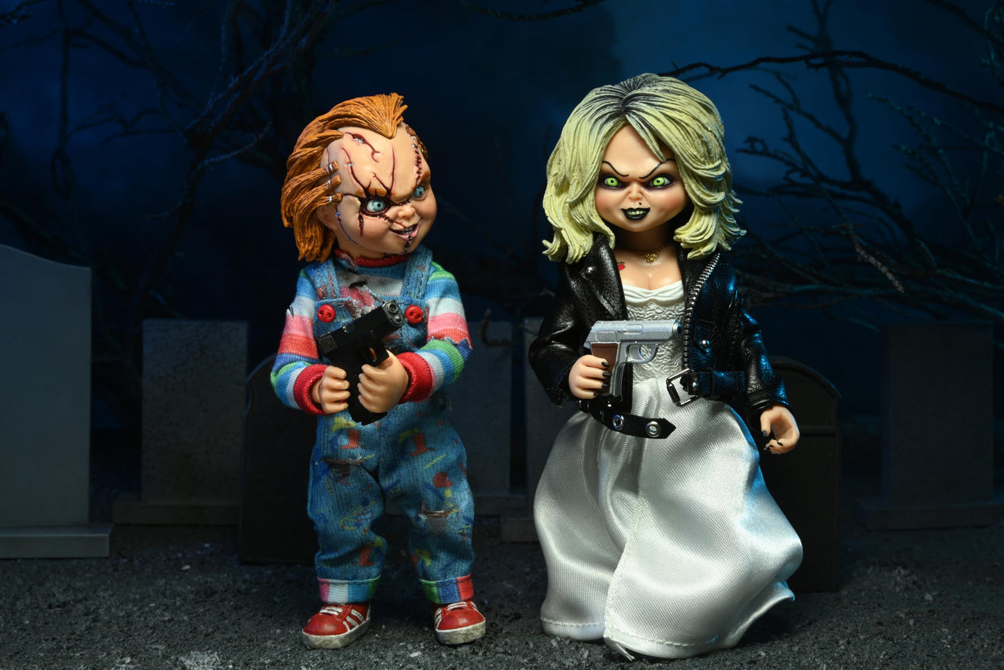 Bride of Chucky - Chucky and Tiffany 2-pack - 8" Clothed Action Figure