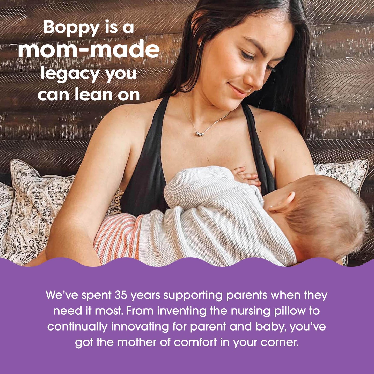 Boppy Nursing Pillow Cover - Soft, Hypoallergenic Washable Microfiber Bottle & Breastfeeding Pillow Covers (Redesigned Feeding Pillow Sold Separately) - Neutral Plants and Animals