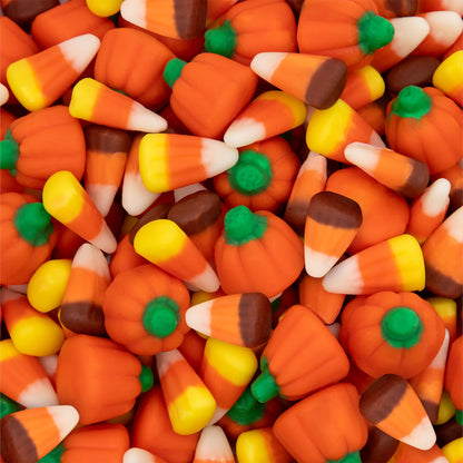 Autumn Mellowcreme Mix | 3-Pound Bulk Bag | Halloween Candy Assortment | Pumpkins, Classic and Harvest Candy Corn Mellowcremes for Fall Celebrations and Treat Bags