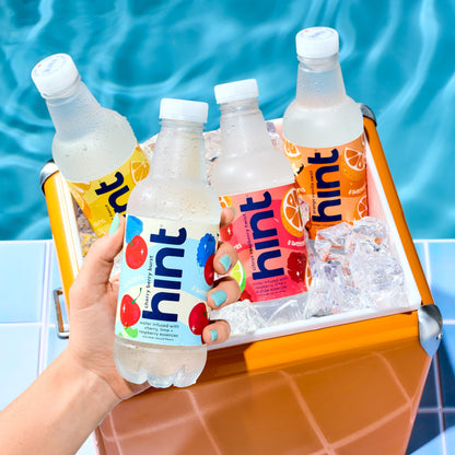 Hint Fruit-Infused Bottled Water, Summer Classics Variety Pack - Sugar Free Flavored Water with Zero Calories, Natural Fruit Essences, and No Artificial Sweeteners - 16 Fl Oz (Pack of 12)