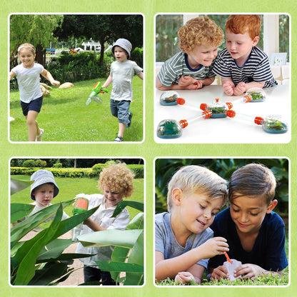 Bug Catcher Kit for Kids, Bugs Toys for Kids 3-5, Bug Vacuum Catching Kit, Critter Keeper Habitat, Insect Collection Terrarium, Summer Outside Toys for Toddlers 1-3 4 5 6 7 8+ Boys Gift
