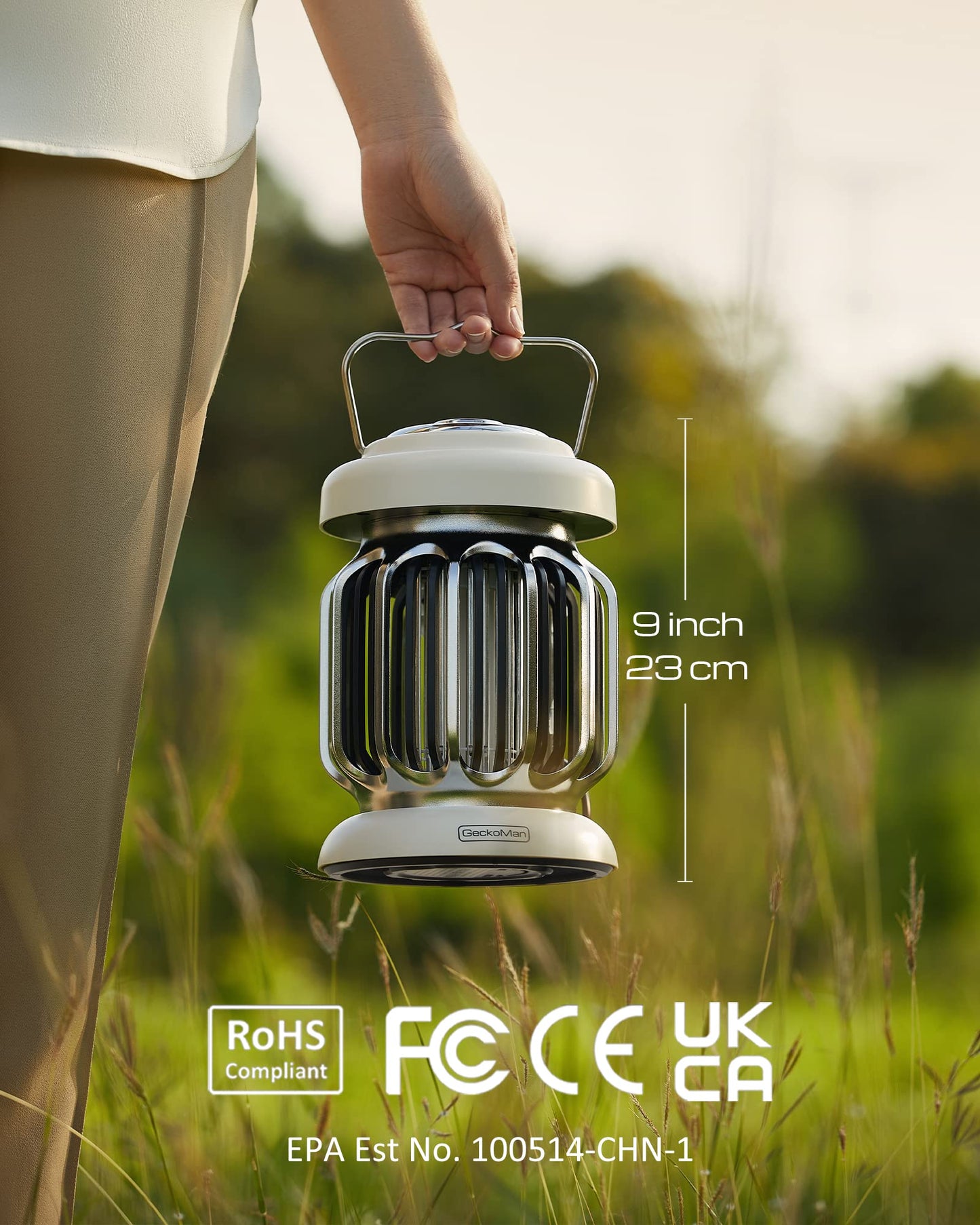 2-Pack Hybrid Spectrum, Dusk-to-Dawn Bug Zapper Outdoor Bug Zapper Indoor Bug Zapper Mosquito Repellent Outdoor Patio Mosquito Zapper Fly Zapper Fruit Fly Trap for Indoors Killer with Light Sensor