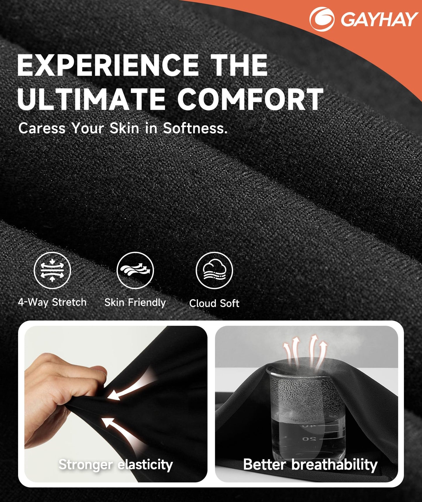 Biker Shorts Women with Pockets - 3"/5"/8" High Waisted Soft Tummy Control Workout Shorts for Yoga Athletic Gym Black