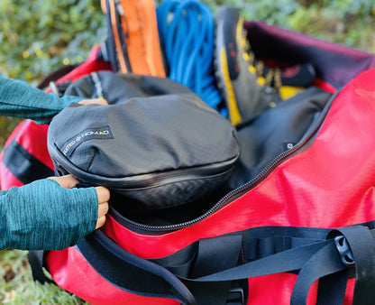 Adventure Travel Packing Cubes, IP65 Water&Dust Proof Organizer Wet Bags (3Piece/Waterproof, Jet Black)