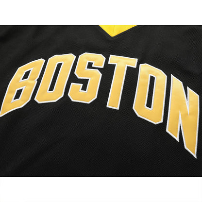 Happy Gilmore #18 Jersey Boston Adam Sandler 1996 Movie Ice Hockey Jersey Stitched S-XXXL, 90S Hip Hop Clothing for Party(18-XX-Large)