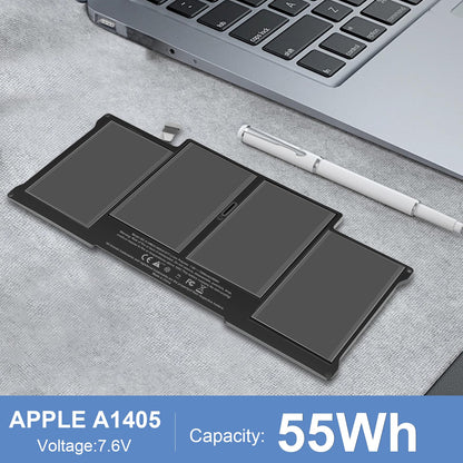 A1405 A1466 Laptop Battery for MacBook Air 13 inch A1466 (Mid 2012,Mid 2013,Early 2014, Early 2015,2017) A1369(Late 2010,Mid 2011 Version) fits A1496 A1377 (EMC :2925, 2469, 2559, 2392) [Upgraded 3.0]