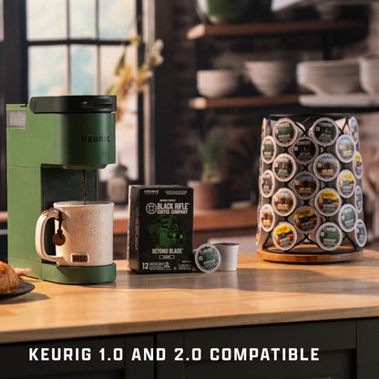 Black Rifle Coffee Company Supply Drop Variety Pack (48 Count of K Cups) - K Cups Coffee Variety Pack - Contains Silencer Smooth, AK Espresso, Just Black, & BeyondBlack KCup Pods