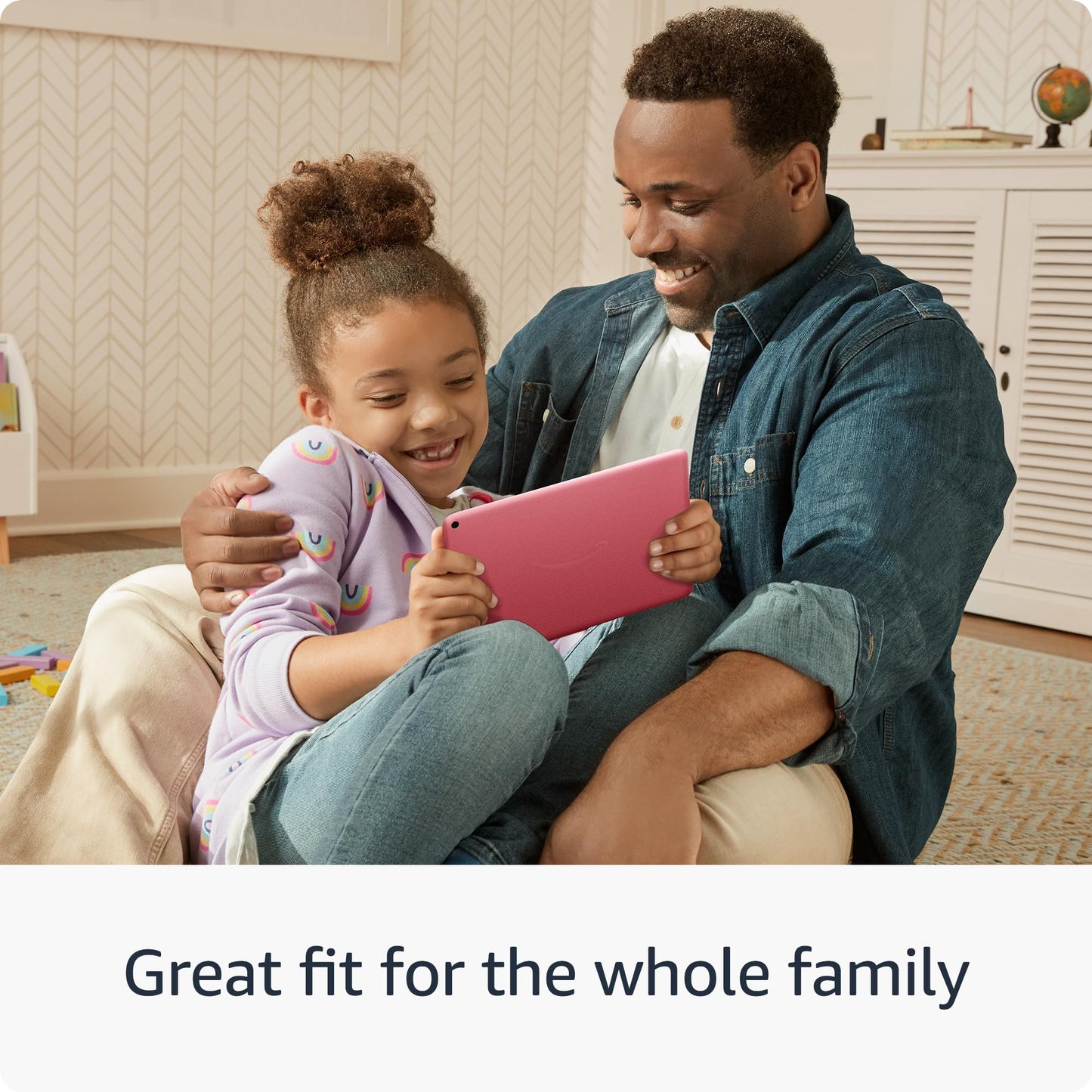 Amazon Fire HD 8 tablet (newest model), 8” HD Display, 3GB memory, 32GB, designed for portable entertainment, Black