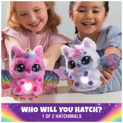 Hatchimals Alive, Mystery Hatch Pufficorn, Surprise Interactive Toy & Egg with Mist, Lights & Sounds (Styles May Vary), Kids Toys for Girls & Boys